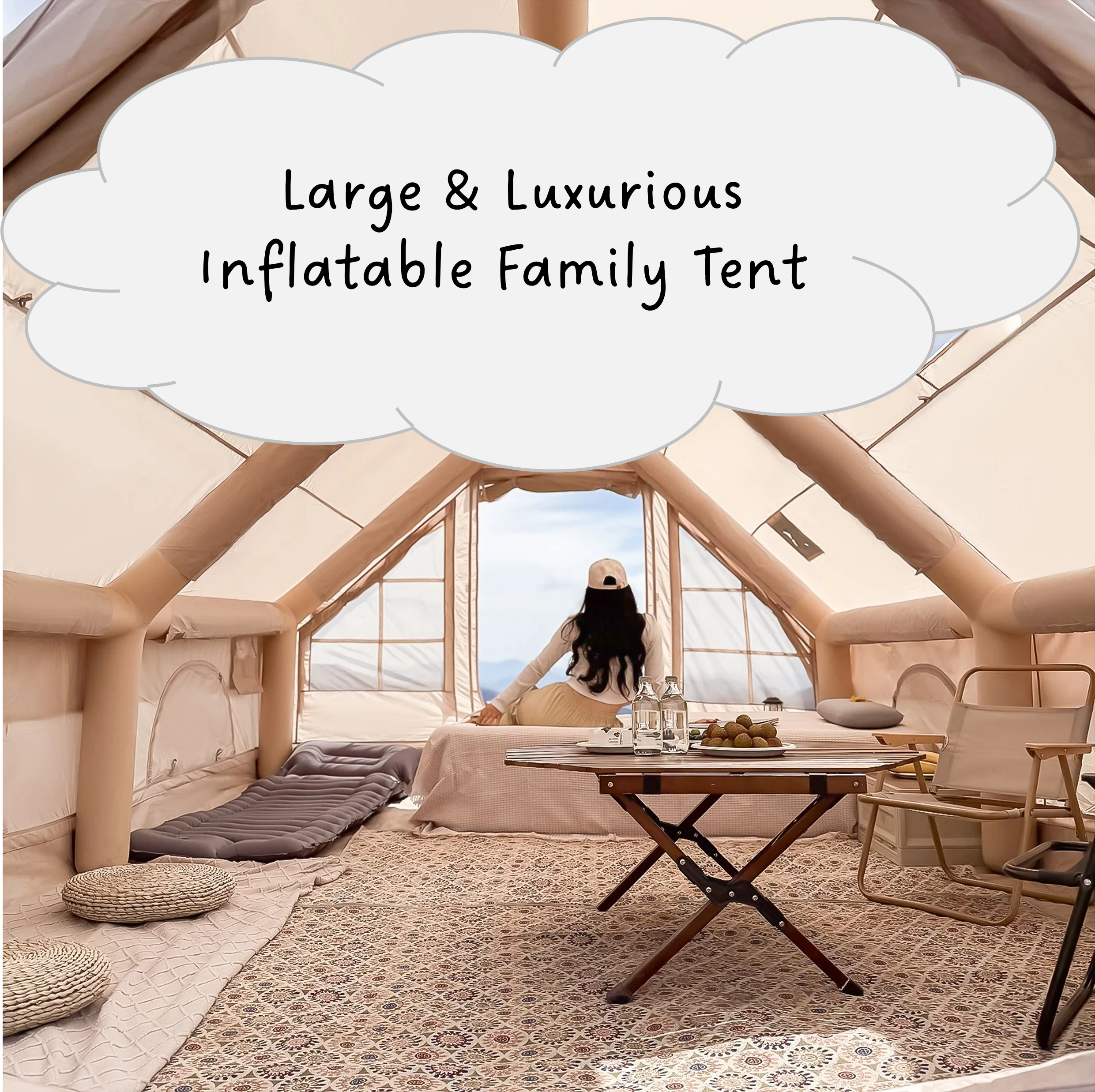Luxury Inflatable Large Family Tent - Image 6