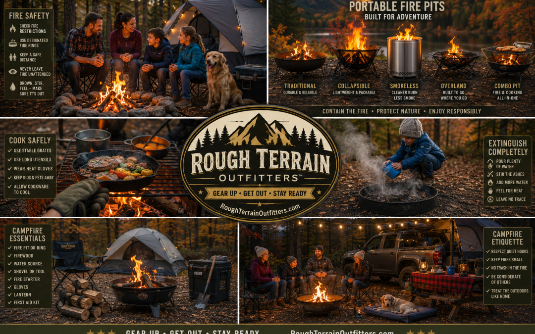 Fire Safety & Best Fire Pits for Campsites: Build a Better Campfire Without Putting the Outdoors at Risk